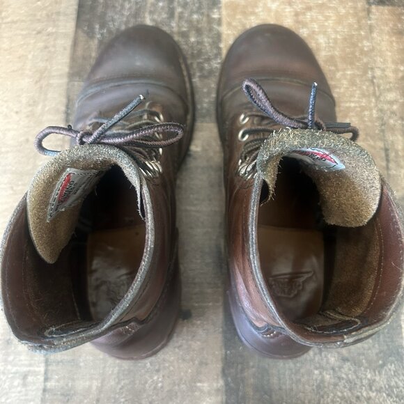 Red Wing 8111 Iron Ranger Work Boots Mens 4.5 D - Picture 10 of 12